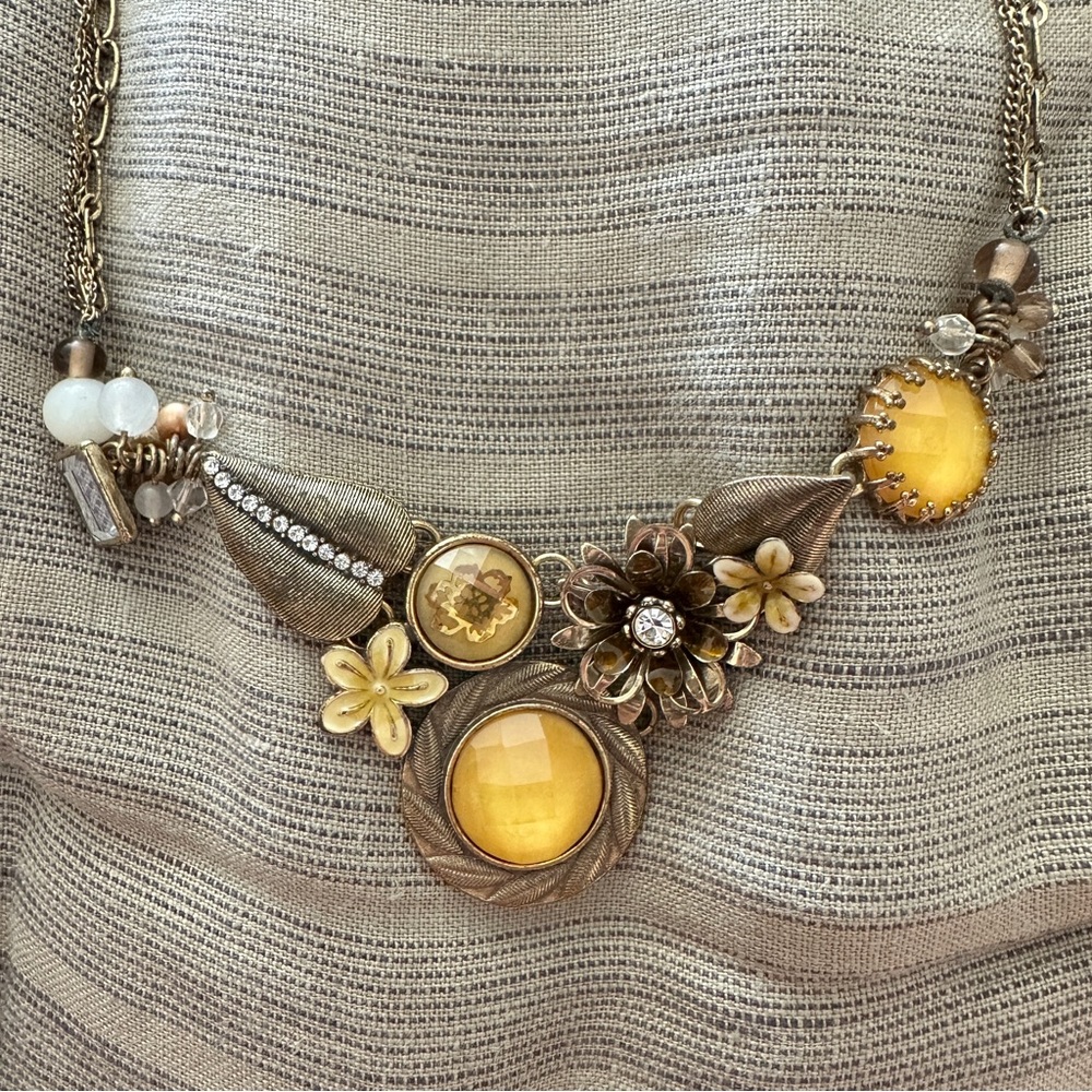 Anthro BOHM vintage necklace